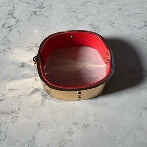 CAbi Vintage Gold and Red Bracelet